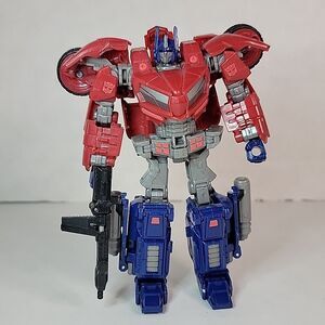 Transformers: Cybertronian Optimus Prime *WITH GUN* Generations WFC Deluxe Class